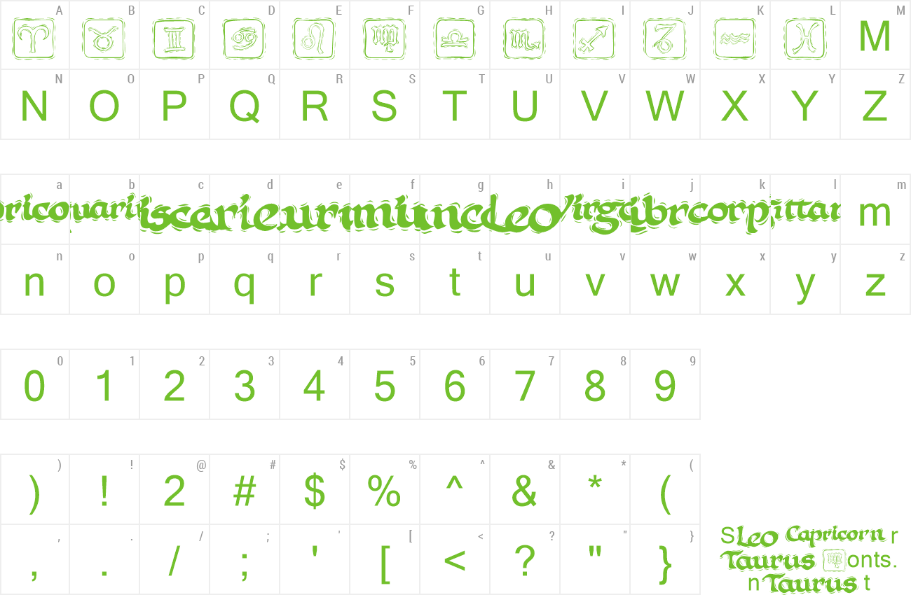 Font KR Astro 1 preview
